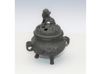 Antique Asian Bronze Censor Burner