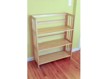Wooden Fold-up Shelf