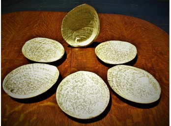 Set Of 6 English Plates