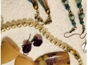 Amethyst Pools Of Light Drop Earrings And Much Much More Big Jewelry Lot