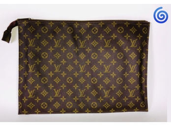 🌀 15” X 12” Louis Vuitton Style Zippered Portfolio