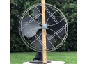 Uber Cool Large 20' Working Emerson Electric Wire Cage Table Top Fan