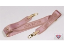 Brand New Pink Canvas Louis Vuitton Clip Strap Belt ~ Adjustable 30 - 46'