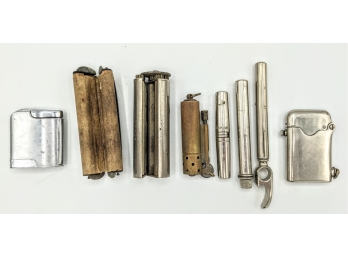 Pre WWII Smokers Collection Lighters, Cig Rollers, LekTroLite, Concinnum Machine London, Corkscrews Provenance