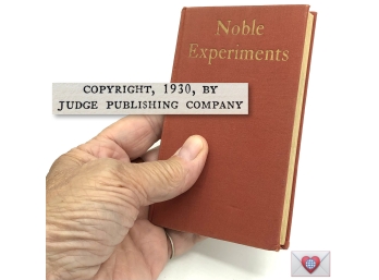 Nobel Experiments ~ Diminutive 1930 Bariana Tiny Vintage Drinks Recipes Book ~ Rare