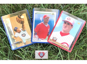 3 Collectible Baseball Cards 1989 1993 1994