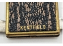 For Him Gold Embossed Hide Vintage Kentfeild Money Clip, Pocket Knife, File Combo 2'