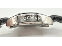 $995. Stunning Locman Women's Italian Chronograph New Old Stock 1970s Retro Watch Rare Original Case