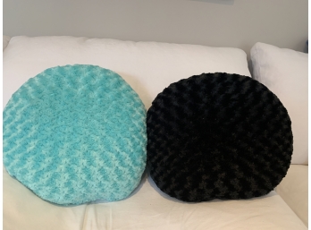 Pair Of Very Soft Pillows Or Seat Cushions