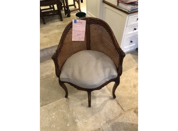 Lovely Wood & Cane Backed Chair