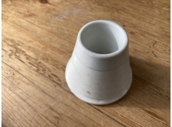 White Ceramic Cone Matchstriker