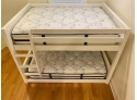 2nd Pottery Barn Kids Camden Full Over Full Size Bunk Beds With Excellent Quality Beauty Rest Mattresses