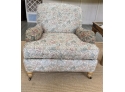 Floral Tapestry Club Or Arm Chair By Lee Industries