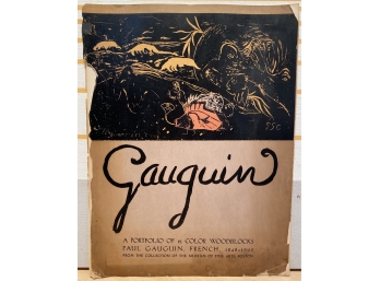 8 Gauguin Woodblock Prints Of Prints - From The Collection Of The Museum Of Fine Arts Boston