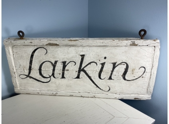 Old Wooden Hanging Sign - From The Larkin Sag Harbor Home