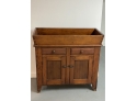 Antique Dry Sink Cabinet Chest