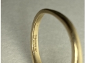 14k Gold Vintage Etched Leaves Cocktail Ring
