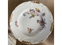 Limoges France, French Handpainted Porcelain With Gold Leaf Ca 1900. Excellent Condition