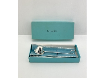 Vintage Tiffany & Co Sterling Silver Candle Snuffer - With Pouch And Box