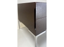Pair Of Contemporary / Modern Wenge Bedside Tables Possibly BoConcept