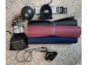 Lot Of Yoga And Or Pilates And Matt Exercise Equipment