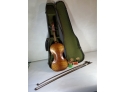 Antique Violin Made 1904 A. Bonnett W/bows From New York Glassero & Richard Geipel Bows