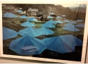 Christo And Jean Claude Signed Print, The Umbrellas Ibaraki Japan Poster