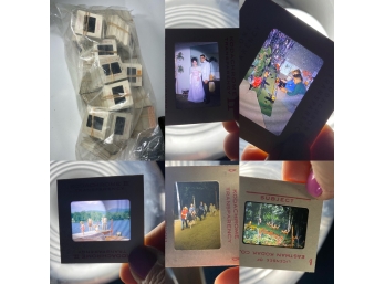 Lot Of Assorted Color Kodachrome And Anscochrome Slides  - Of Photos From The 50's, 60's & 70's