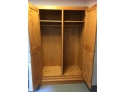 EQ -Simple Style Wood Armoire, Upright Wardrobe Excellent Storage