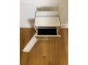 Beveled Edge Mirrored Night Stand Or Side Table With Storage