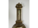 Vintage Wall Barometer And Thermometer