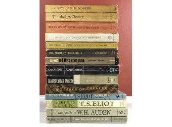 Theatre And Poetry Books