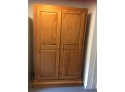 EQ -Simple Style Wood Armoire, Upright Wardrobe Excellent Storage