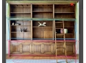 Library Wall Unit With Rail And Ladder