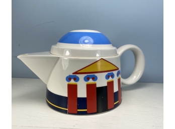 Made In Japan Swid Powell 'Village' Ceramic Teapot