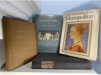 Four Vintage Reference Books - Art And Opera