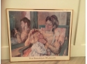 EQ - Framed Print Of Mary Cassatt Painting, Brooklyn Museum