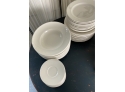 50 Pieces Of White Homer Laughlin China Ceramic Serve Table Ware