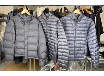 Three Puffer Jackets From Uniqlo