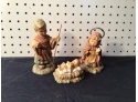 Lot Of 3 Nativity Figures In Ceramic. Goebel Brand Circa 1996