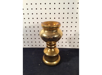 Mercury Glass Candle Holder In Great Condition
