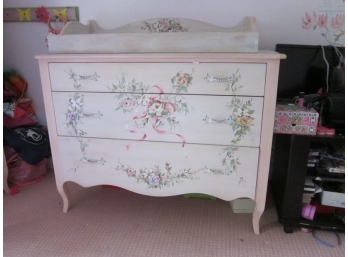 Hand Painted Dresser/Baby Changer