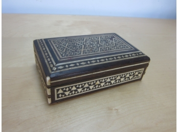 Wooden Inlay Box