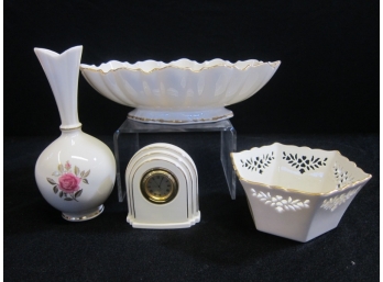 4 Pc Of Lenox Porcelain
