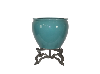Large Planter With Stand