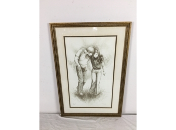LITHOGRAPH , PENCIL SIGNED AND NUMBERED