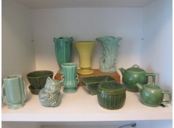 COLLECTION OF  McCoy POTTERY