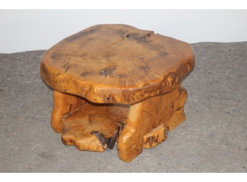 TREE TRUNK TABLE
