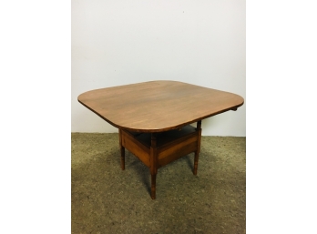 Antique Pine Tilt-Top Chair Table