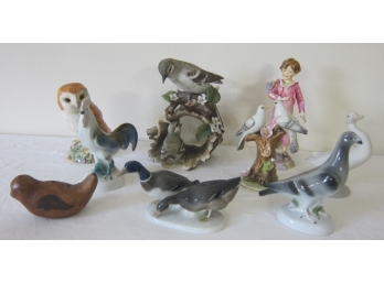 Group Lot Of Porcelain Figurines
